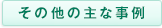 その他の主な事例